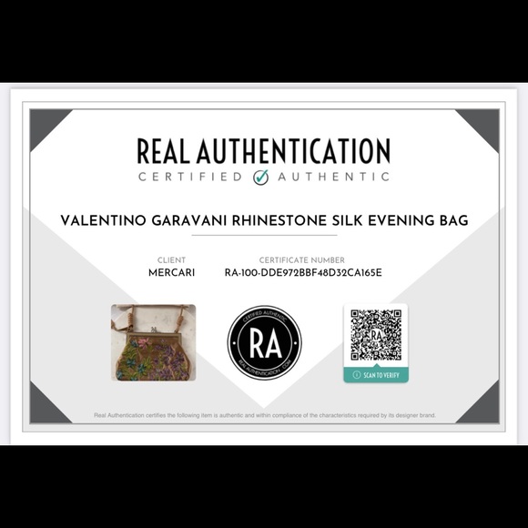 Valentino Garavani Rhinestone Silk Evening Bag - Picture 15 of 15